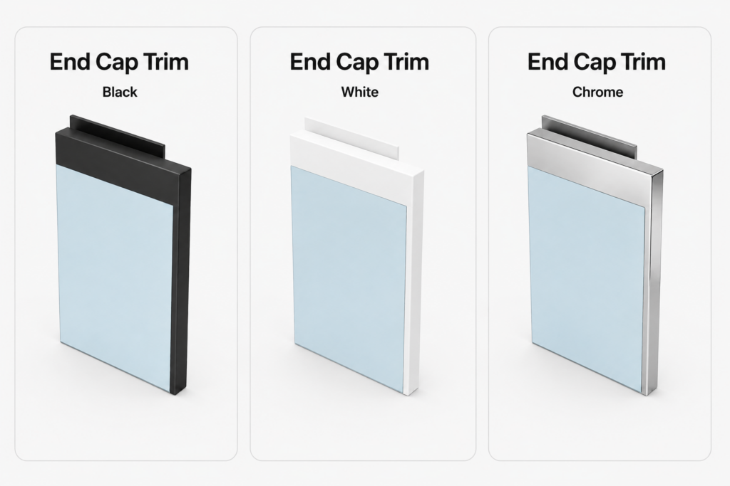 End Cap - Chrome