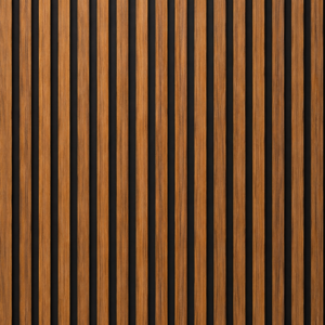 Black Acoustic Timber Wall Panel